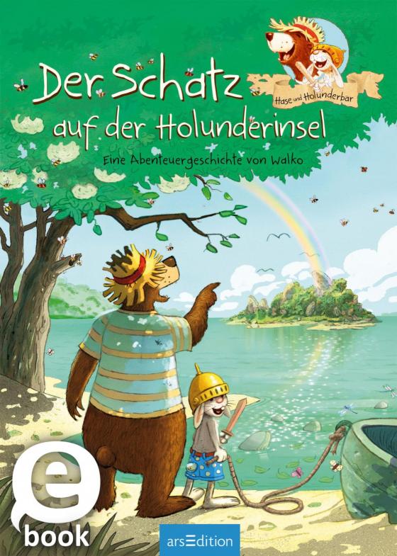 Cover-Bild Hase und Holunderbär - Der Schatz auf der Holunderinsel (Hase und Holunderbär 1)