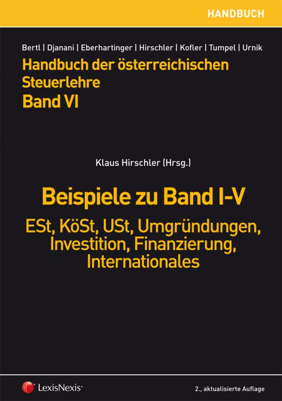 Cover-Bild HB Steuerlehre, Band VI - Beispiele zu Band I-V