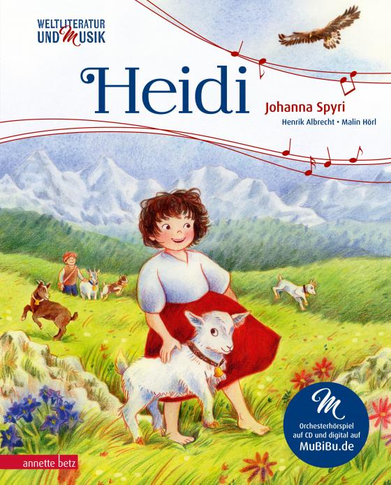 Cover-Bild Heidi (Weltliteratur und Musik mit CD und zum Streamen)