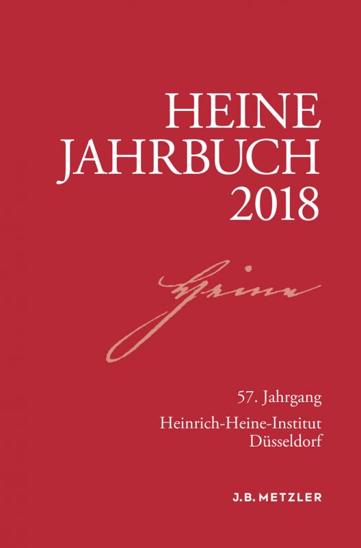Cover-Bild Heine-Jahrbuch 2018