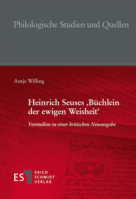 Cover-Bild Heinrich Seuses 'Büchlein der ewigen Weisheit'