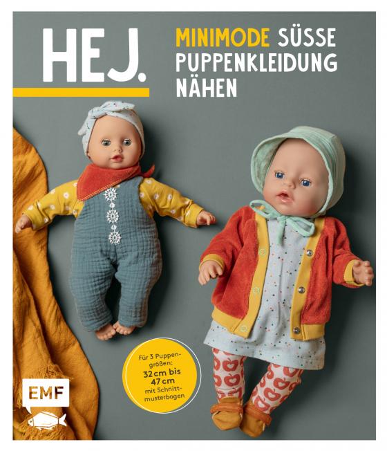 Cover-Bild Hej. Minimode – Süße Puppenkleidung nähen