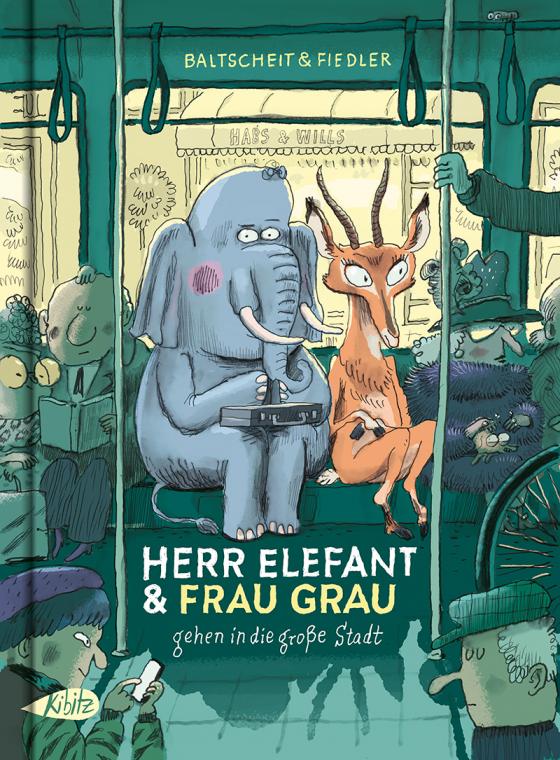 Cover-Bild Herr Elefant und Frau Grau gehen in die große Stadt