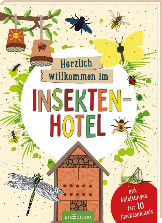 Cover-Bild Herzlich willkommen im Insektenhotel