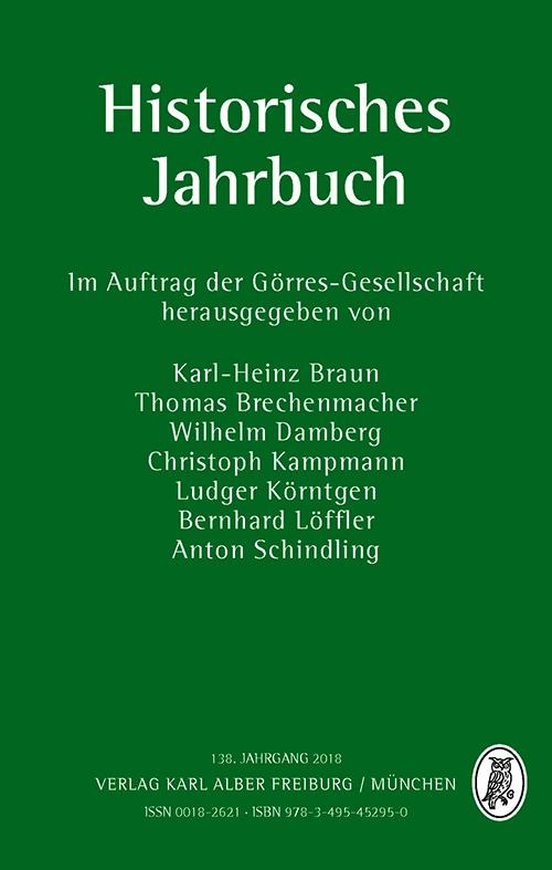 Cover-Bild Historisches Jahrbuch