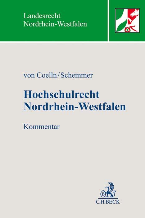 Cover-Bild Hochschulrecht Nordrhein-Westfalen