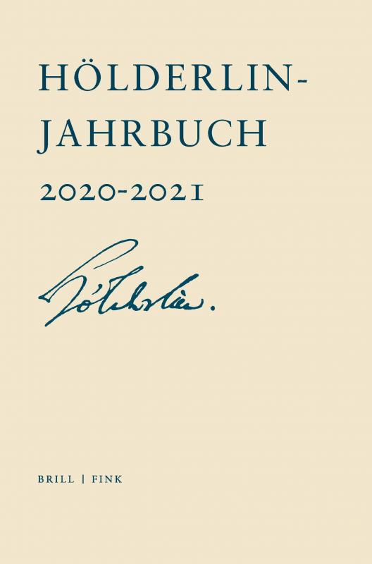 Cover-Bild Hölderlin-Jahrbuch