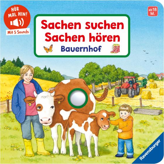 Cover-Bild Hör mal hin - Sachen suchen, Sachen hören: Bauernhof