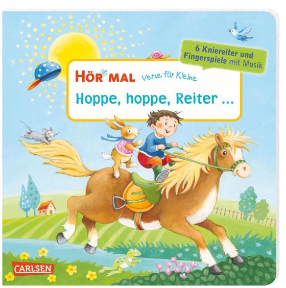 Cover-Bild Hör mal (Soundbuch): Verse für Kleine: Hoppe, hoppe, Reiter ...