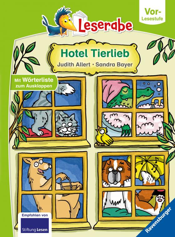 Cover-Bild Hotel Tierlieb - Leserabe ab Vorschule - Erstlesebuch für Kinder ab 5 Jahren