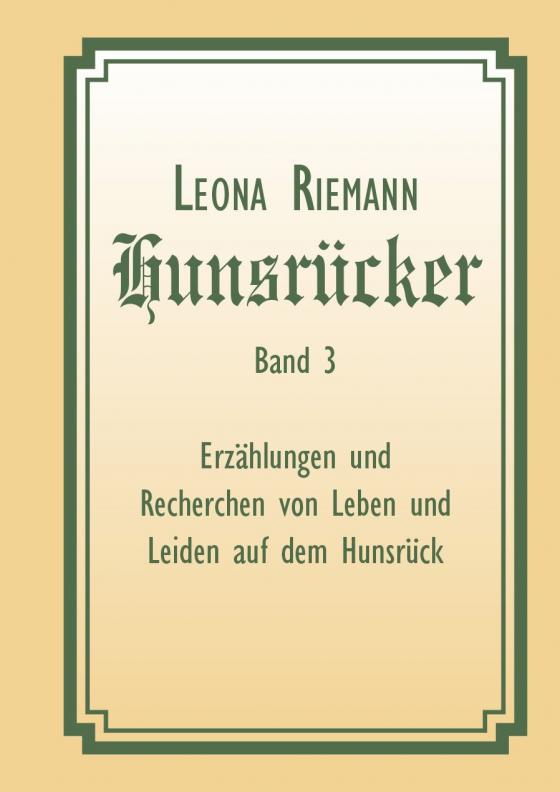 Cover-Bild Hunsrücker Band 3