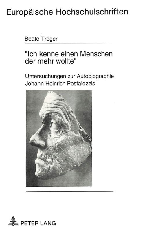 Cover-Bild «Ich kenne einen Menschen der mehr wollte»