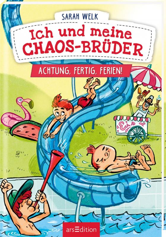 Cover-Bild Ich und meine Chaos-Brüder – Achtung, fertig, Ferien! (Ich und meine Chaos-Brüder 4)