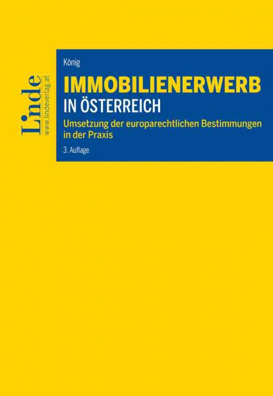 Cover-Bild Immobilienerwerb in Österreich
