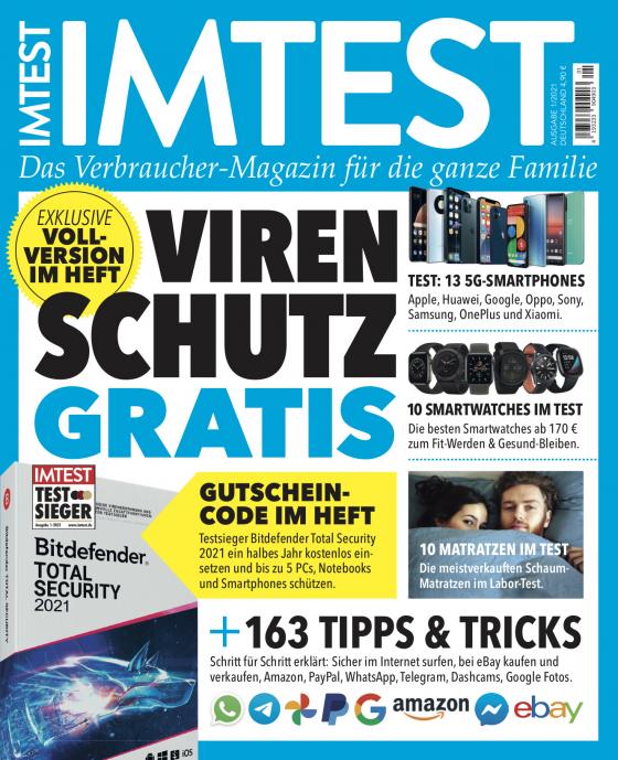 Cover-Bild IMTEST - Das Test-Magazin für die ganze Familie