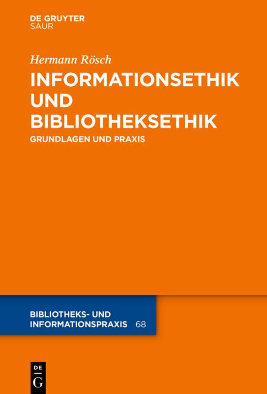 Cover-Bild Informationsethik und Bibliotheksethik