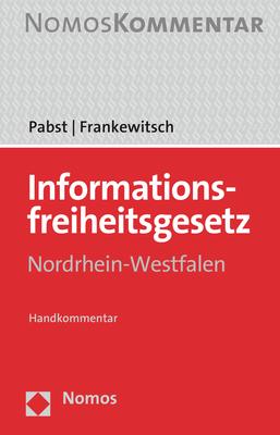 Cover-Bild Informationsfreiheitsgesetz Nordrhein-Westfalen