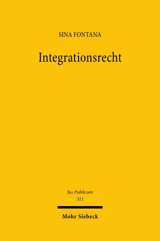 Cover-Bild Integrationsrecht