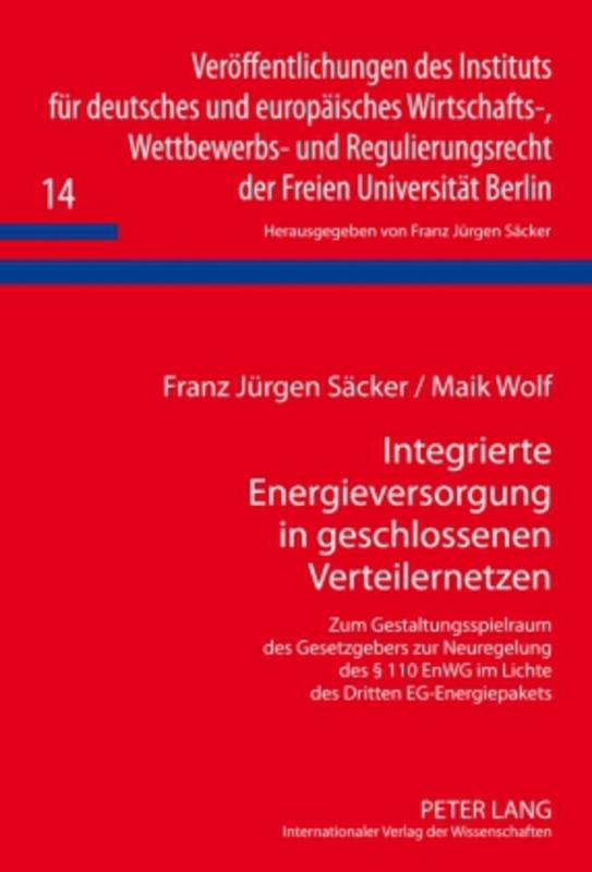 Cover-Bild Integrierte Energieversorgung in geschlossenen Verteilernetzen