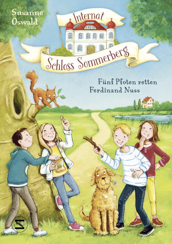 Cover-Bild Internat Schloss Sommerberg - Fünf Pfoten retten Ferdinand Nuss
