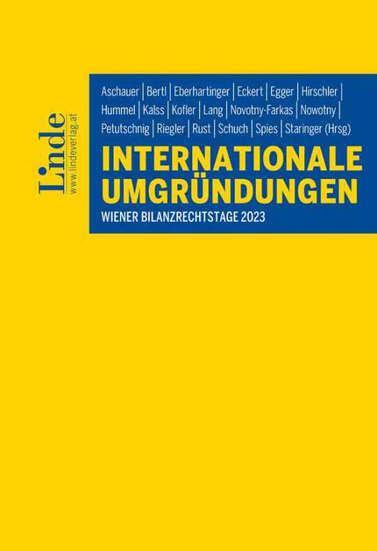 Cover-Bild Internationale Umgründungen