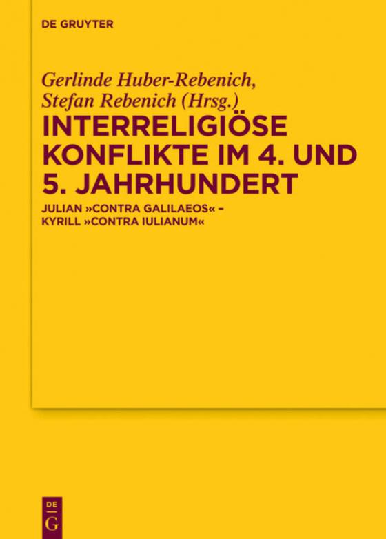 Cover-Bild Interreligiöse Konflikte im 4. und 5. Jahrhundert