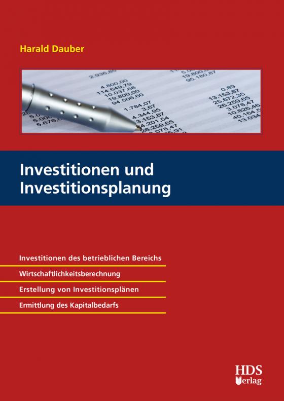 Cover-Bild Investitionen und Investitionsplanung