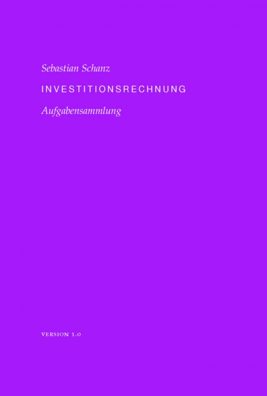 Cover-Bild Investitionsrechnung