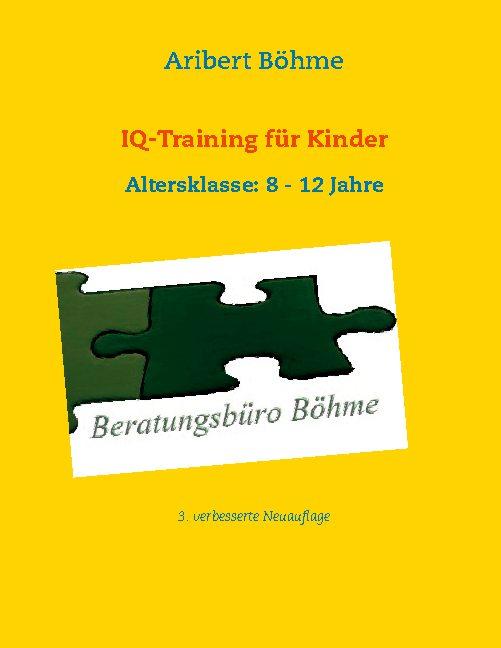 Cover-Bild IQ-Training für Kinder