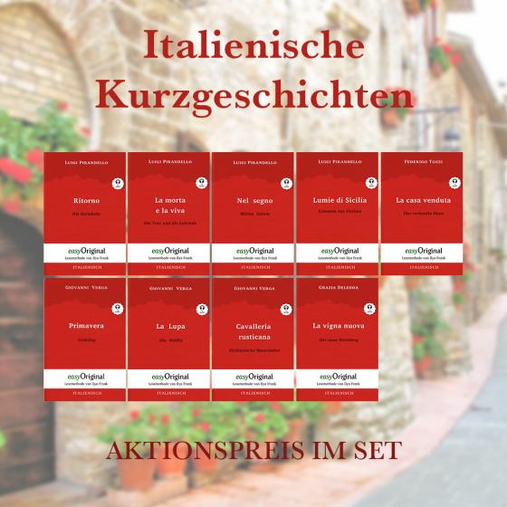 Cover-Bild Italienische Kurzgeschichten (Bücher + 9 Audio-CDs)