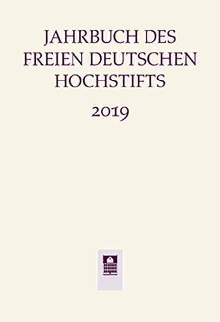 Cover-Bild Jahrbuch des Freien Deutschen Hochstifts 2019