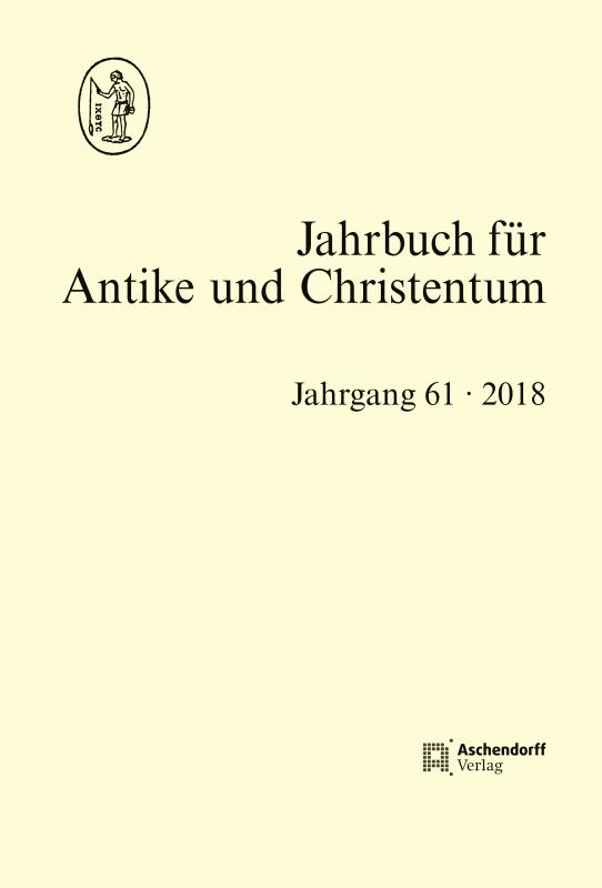 Cover-Bild Jahrbuch für Antike und Christentum Jahrgang 61- 2018