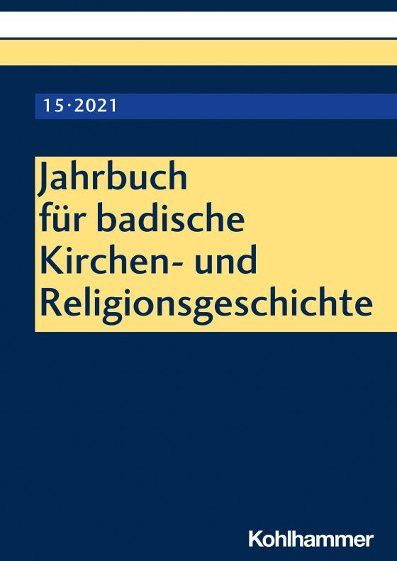 Cover-Bild Jahrbuch für badische Kirchen- und Religionsgeschichte