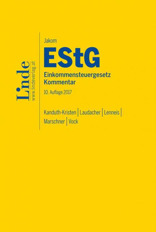 Cover-Bild Jakom Einkommensteuergesetz 2017
