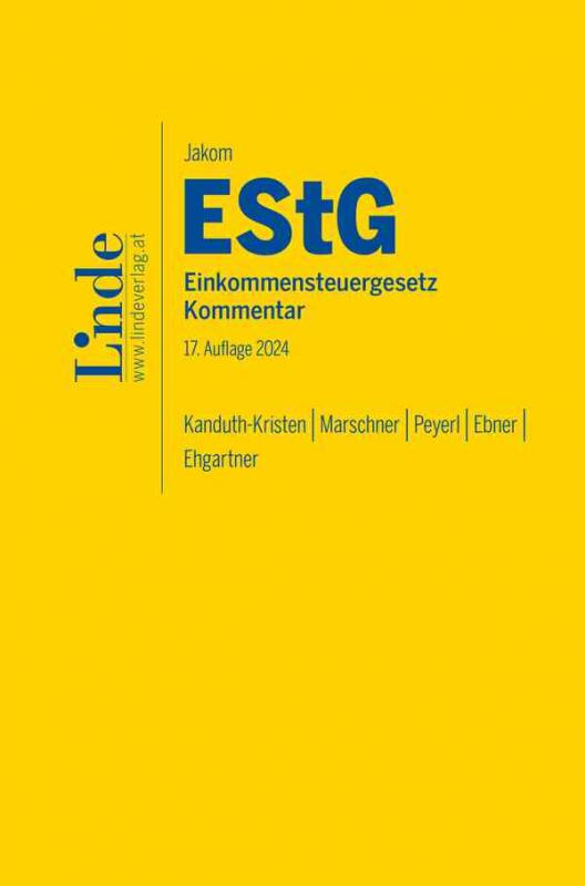 Cover-Bild Jakom EStG | Einkommensteuergesetz 2024
