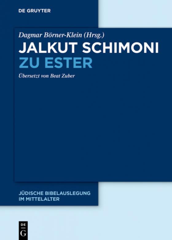 Cover-Bild Jalkut Schimoni