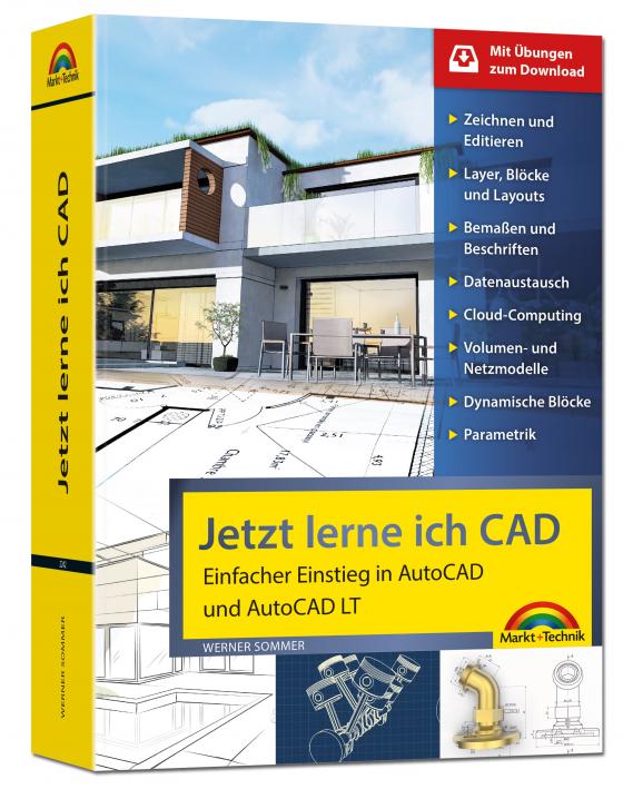 Cover-Bild Jetzt lerne ich CAD - Einstieg in AutoCAD und AutoCAD LT
