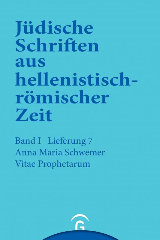 Cover-Bild Jüdische Schriften aus hellenistisch-römischer Zeit, Bd 1: Historische... / Vitae Prophetarum
