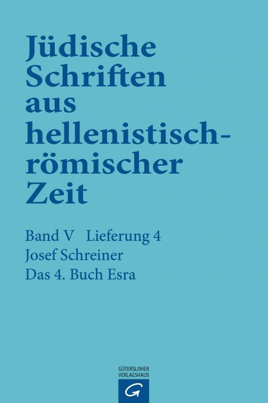 Cover-Bild Jüdische Schriften aus hellenistisch-römischer Zeit, Bd 5: Apokalypsen / Das 4. Buch Esra