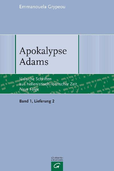 Cover-Bild Jüdische Schriften aus hellenistisch-römischer Zeit - Neue Folge... / Apokalypse Adams