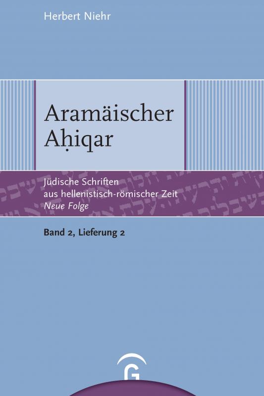 Cover-Bild Jüdische Schriften aus hellenistisch-römischer Zeit - Neue Folge... / Aramäischer Ahiqar