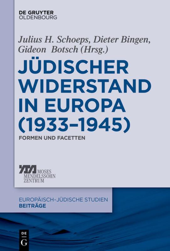 Cover-Bild Jüdischer Widerstand in Europa (1933-1945)