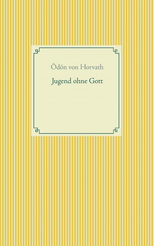 Cover-Bild Jugend ohne Gott