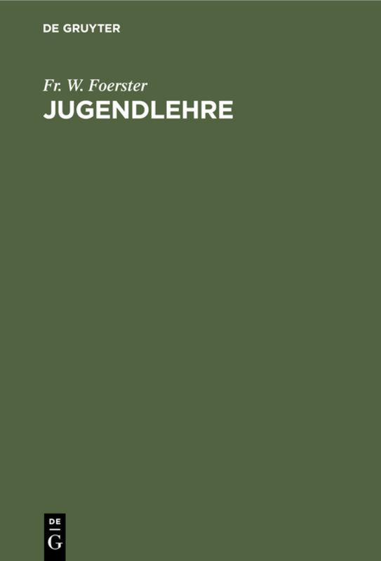 Cover-Bild Jugendlehre