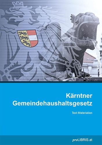 Cover-Bild Kärntner Gemeindehaushaltsgesetz