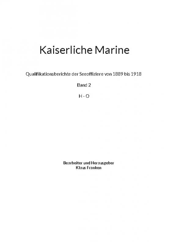Cover-Bild Kaiserliche Marine