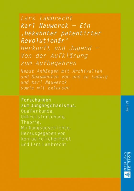 Cover-Bild Karl Nauwerck – Ein ‚bekannter patentirter Revolutionär‘