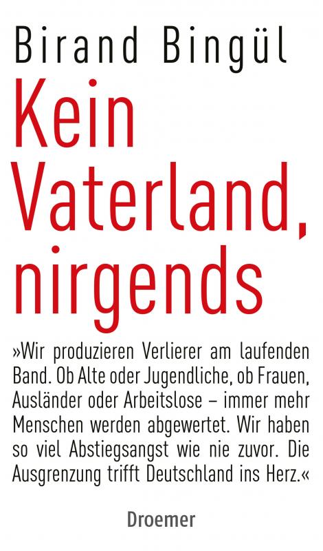 Cover-Bild Kein Vaterland, nirgends