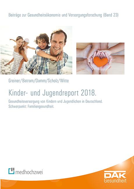 Cover-Bild Kinder- und Jugendreport 2018