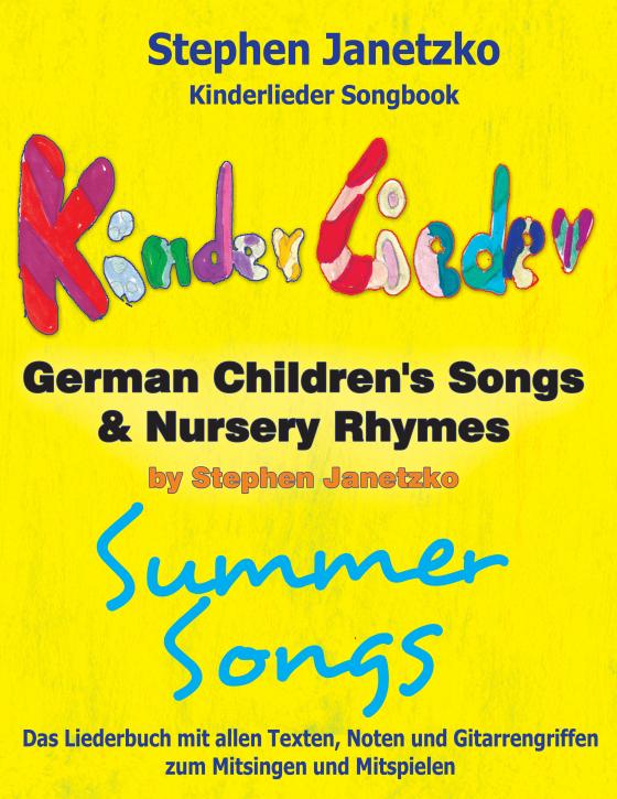 Cover-Bild Kinderlieder Songbook - German Children's Songs & Nursery Rhymes - Summer Songs
